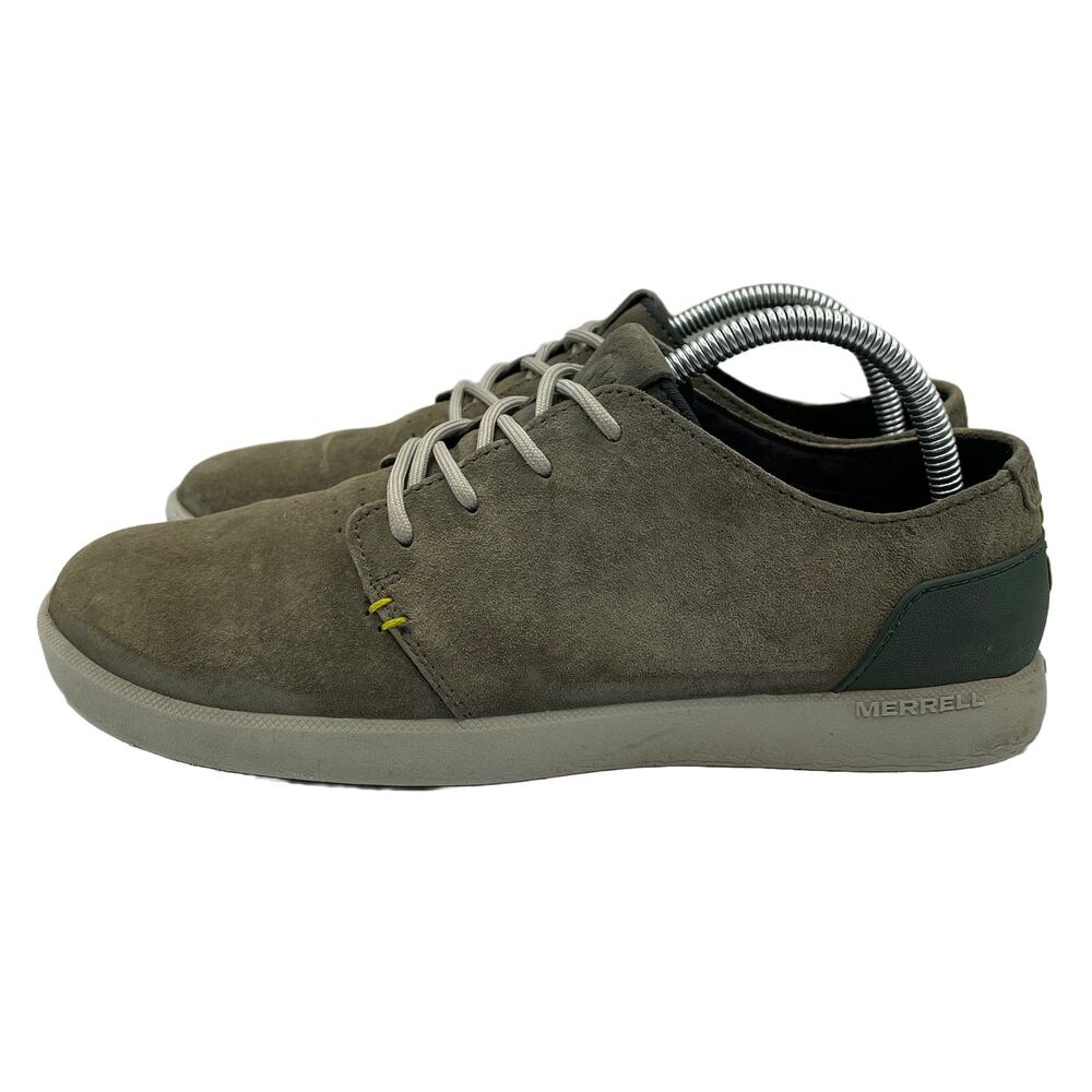 Merrell Freewheel Bolt Leather Granite Gray Shoes Walking Casual Mens Size 8